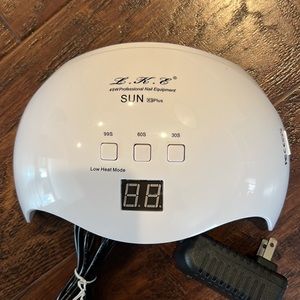 Gel UV LED Professional Nail Lamp,LKE Nail Dryer 40W